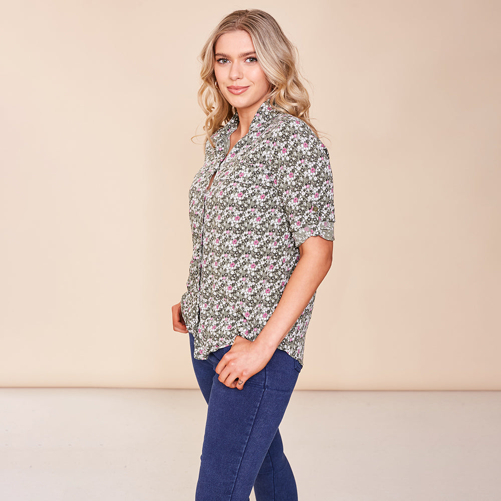 Tina Shirt (Khaki)