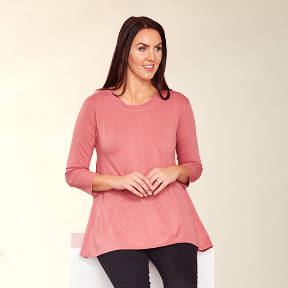 Eden Swing Top (Dusty Pink)