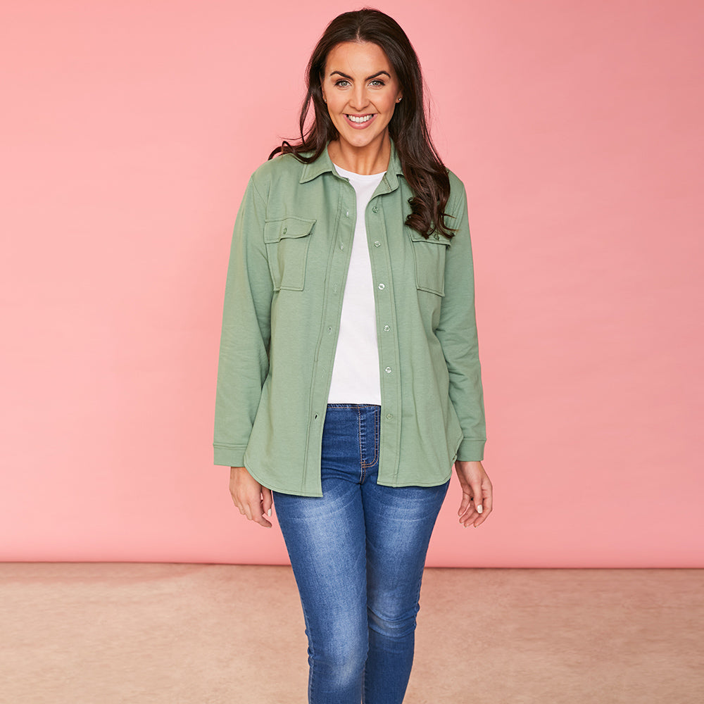 Jodie Jersey Shirt (Mint)