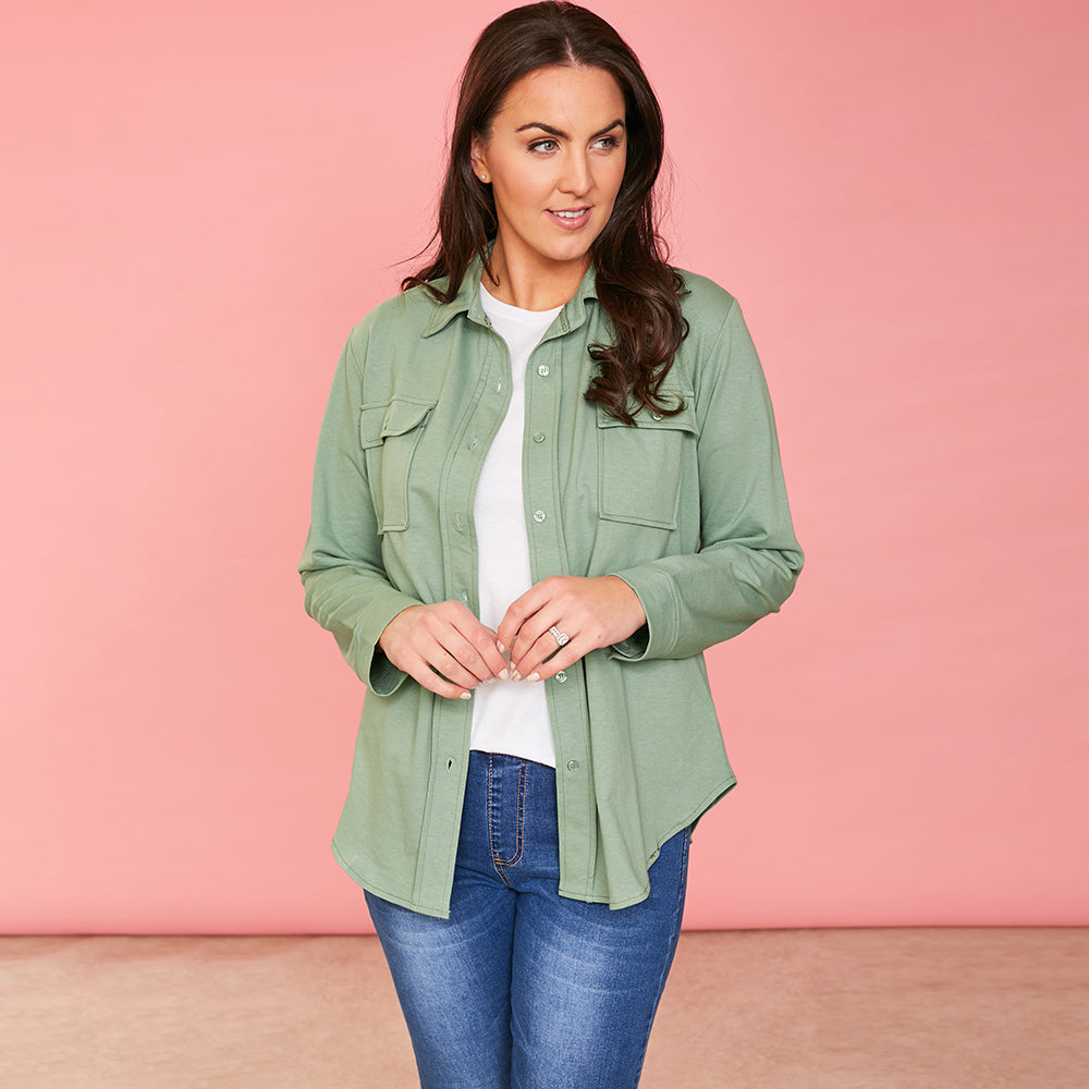 Jodie Jersey Shirt (Mint)