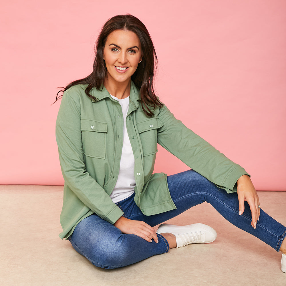 Jodie Jersey Shirt (Mint)