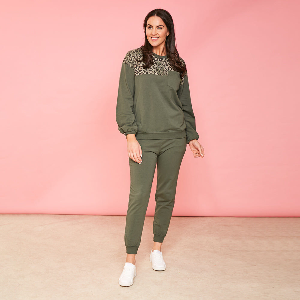 Lauren Tracksuit (Khaki)