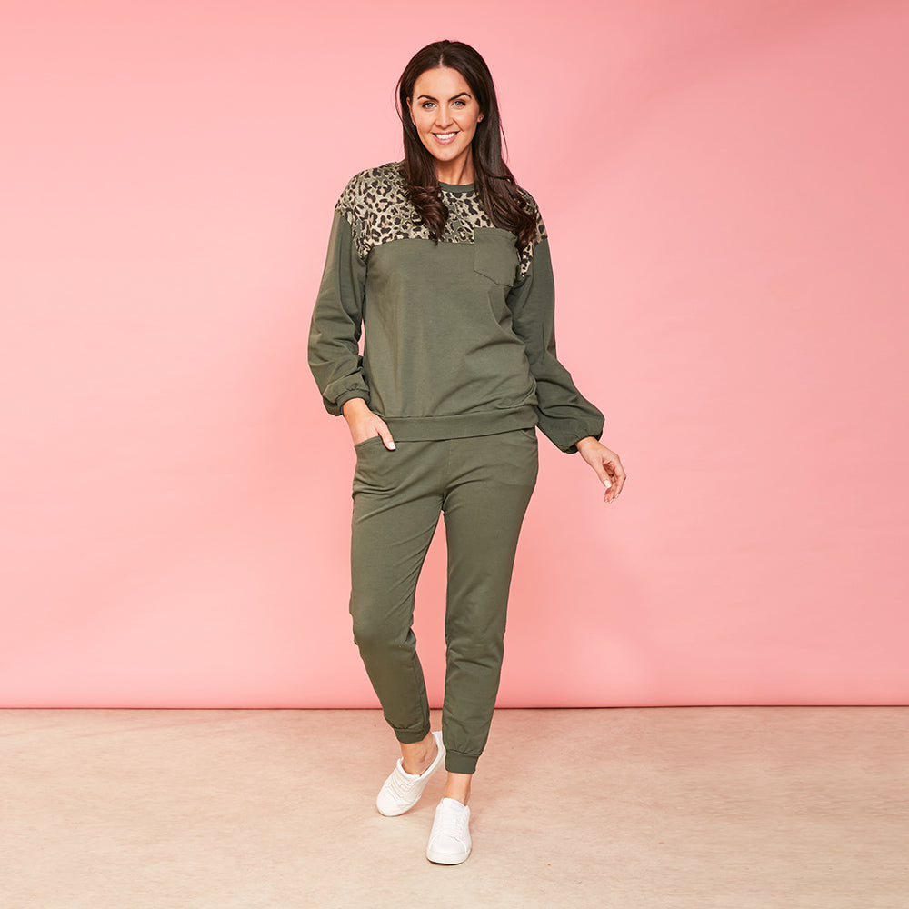 Lauren Tracksuit (Khaki)