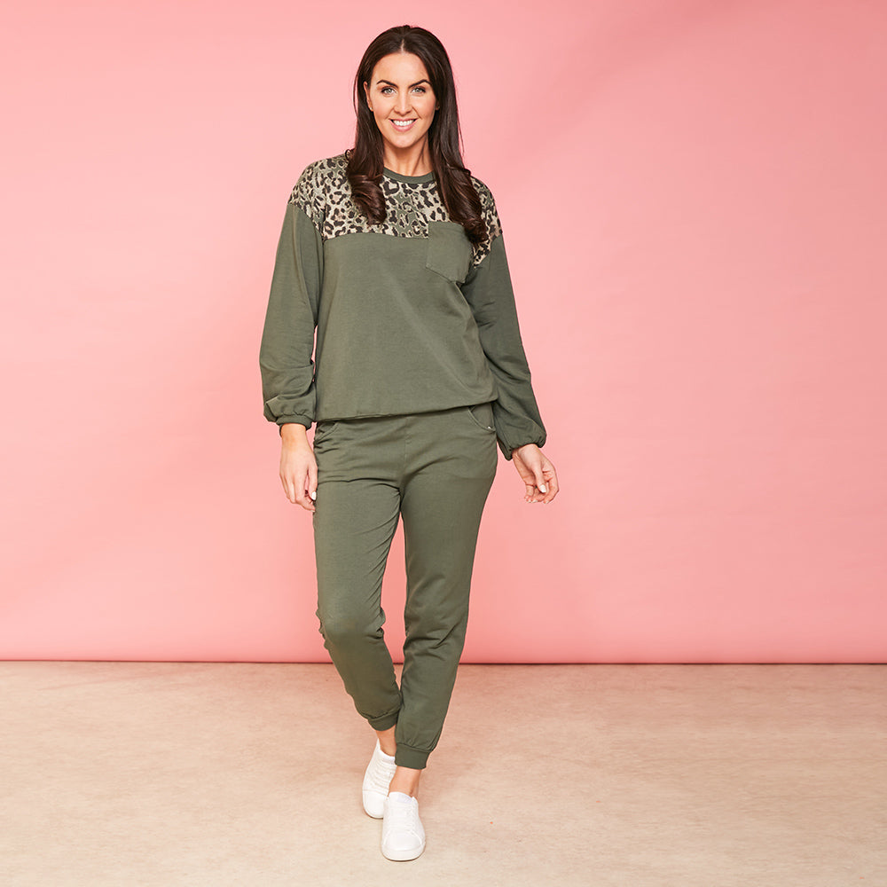 Lauren Tracksuit (Khaki)