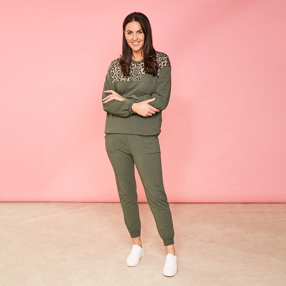 Lauren Tracksuit (Khaki)