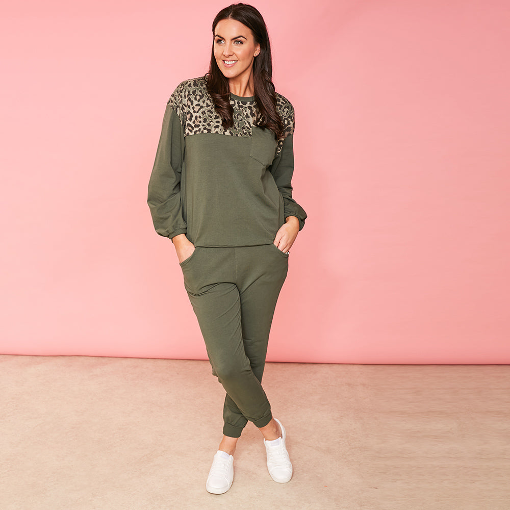 Lauren Tracksuit (Khaki)