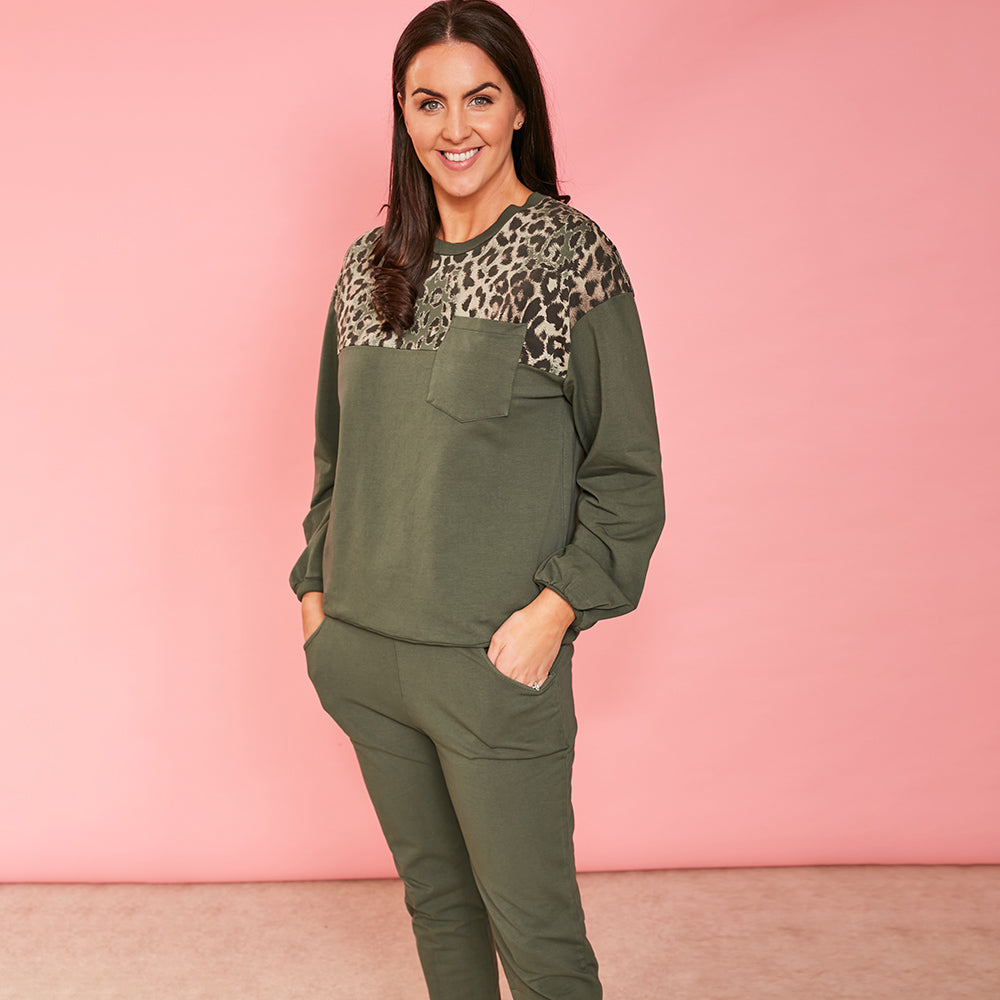 Lauren Tracksuit (Khaki)