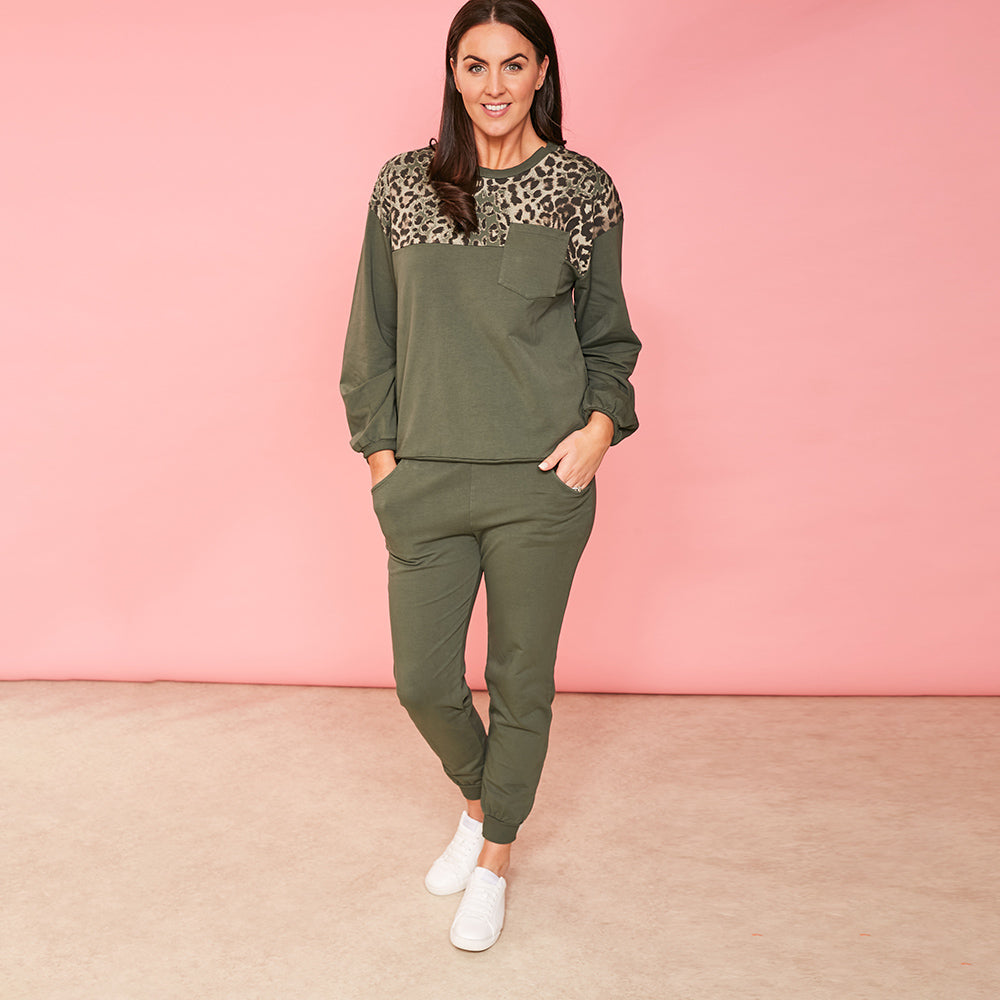 Lauren Tracksuit (Khaki)