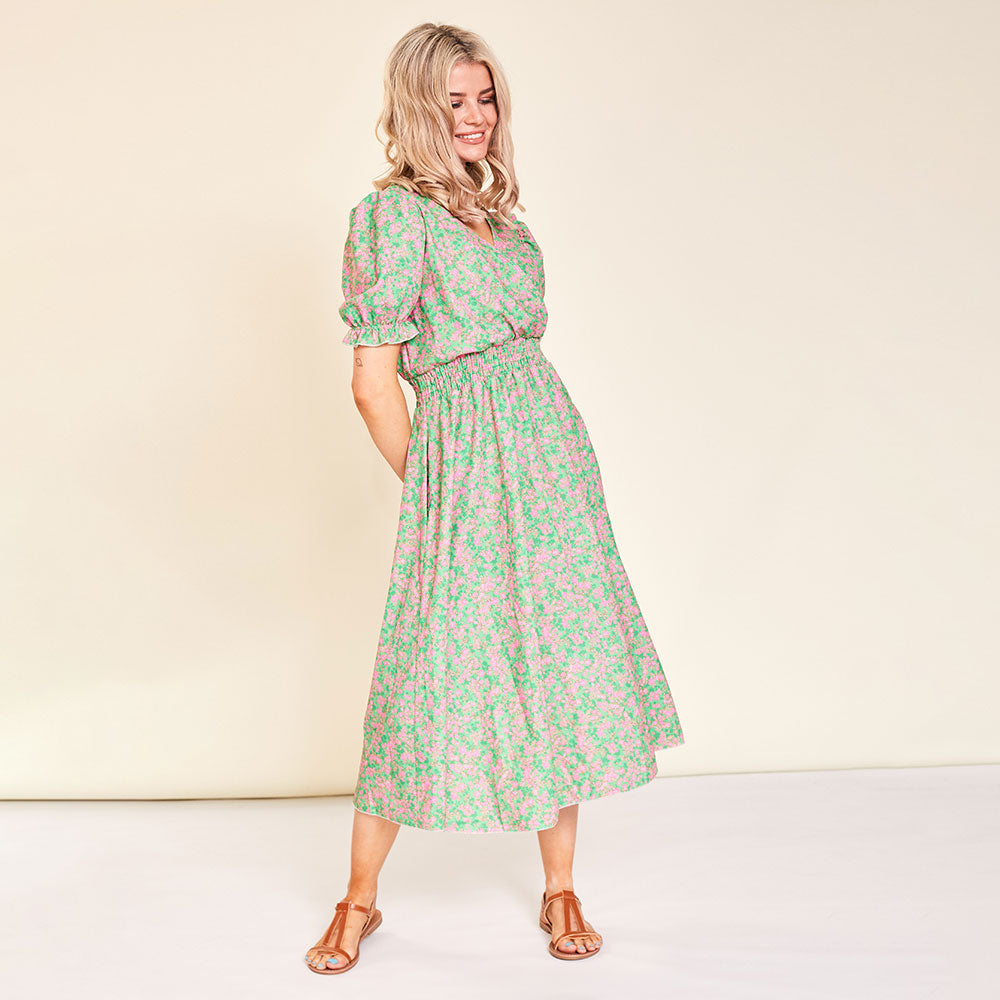 Belle Dress (Green)