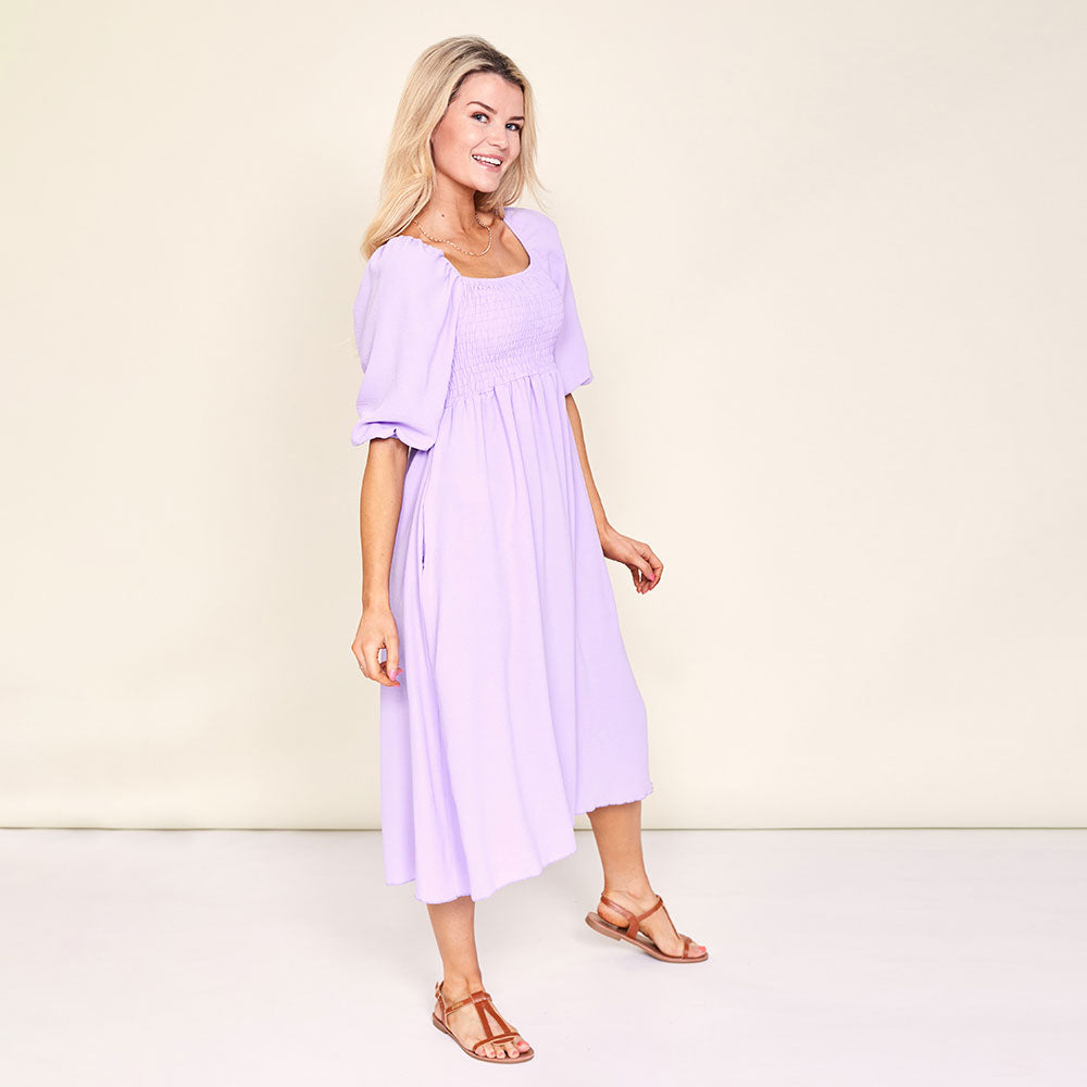 Vella Dress (Lilac)