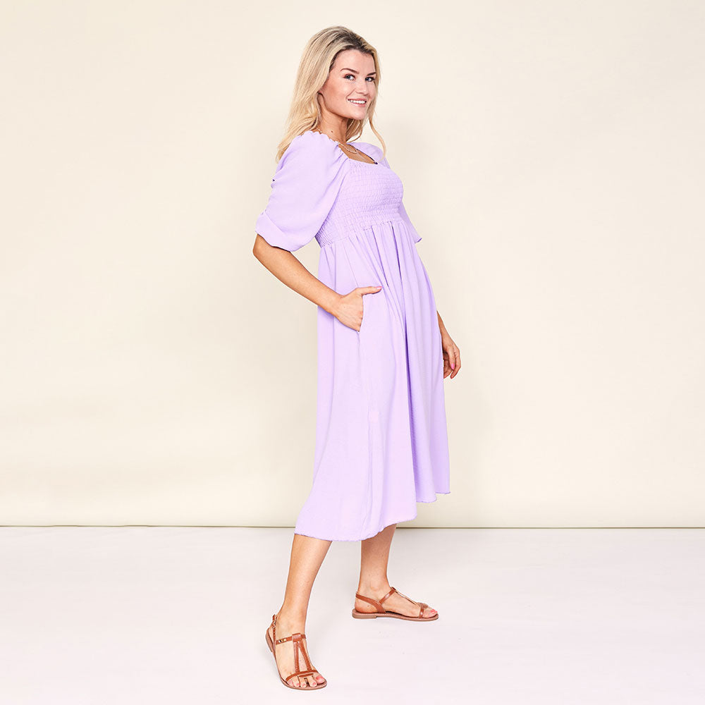 Vella Dress (Lilac)