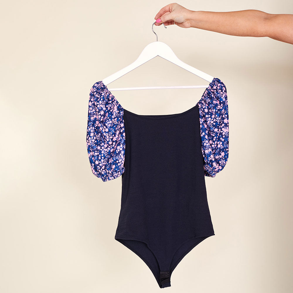 Grace Bodysuit (Navy)