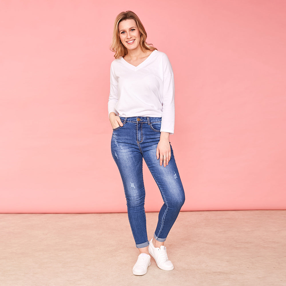 Shannon Jeans (Classic Blue)