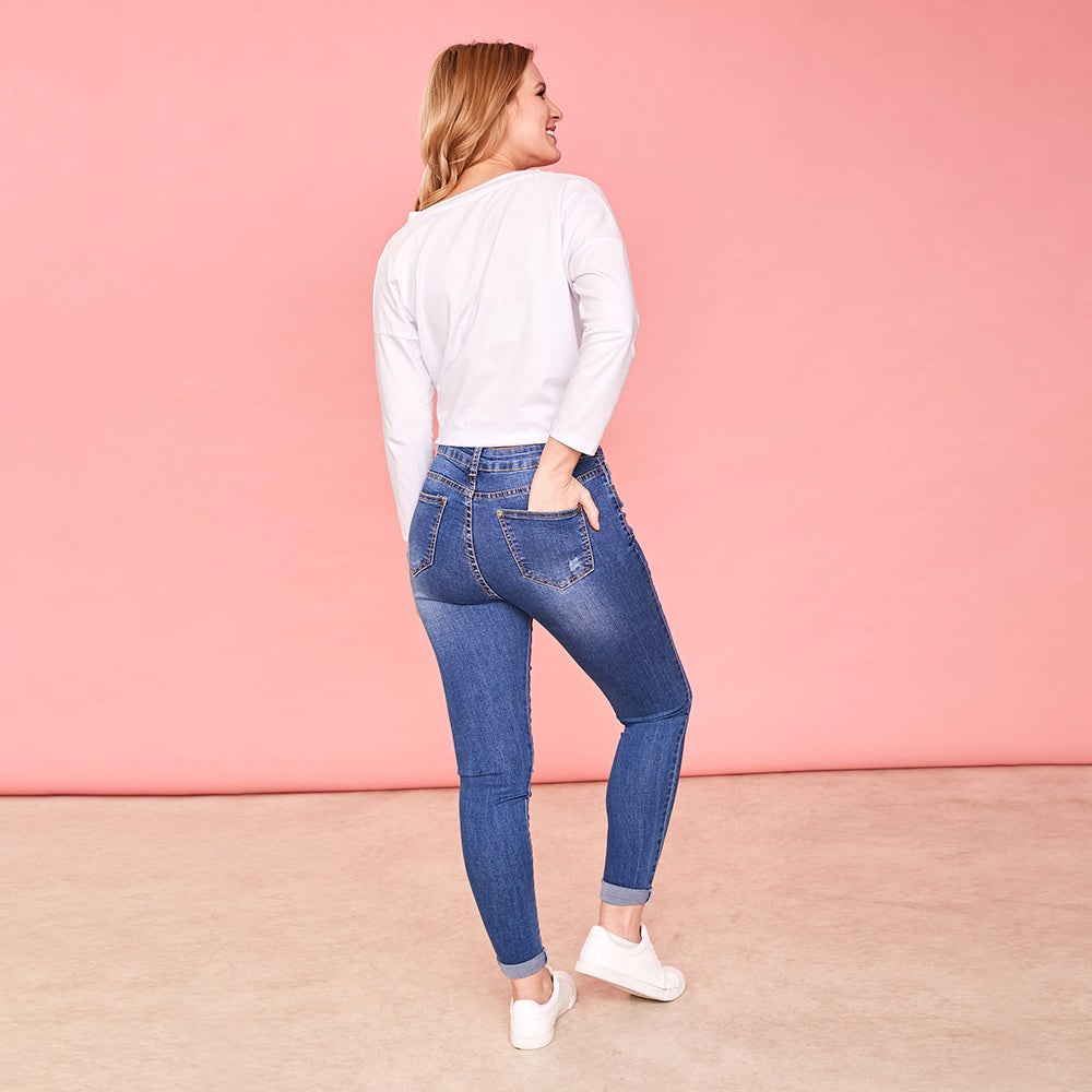Shannon Jeans (Classic Blue)