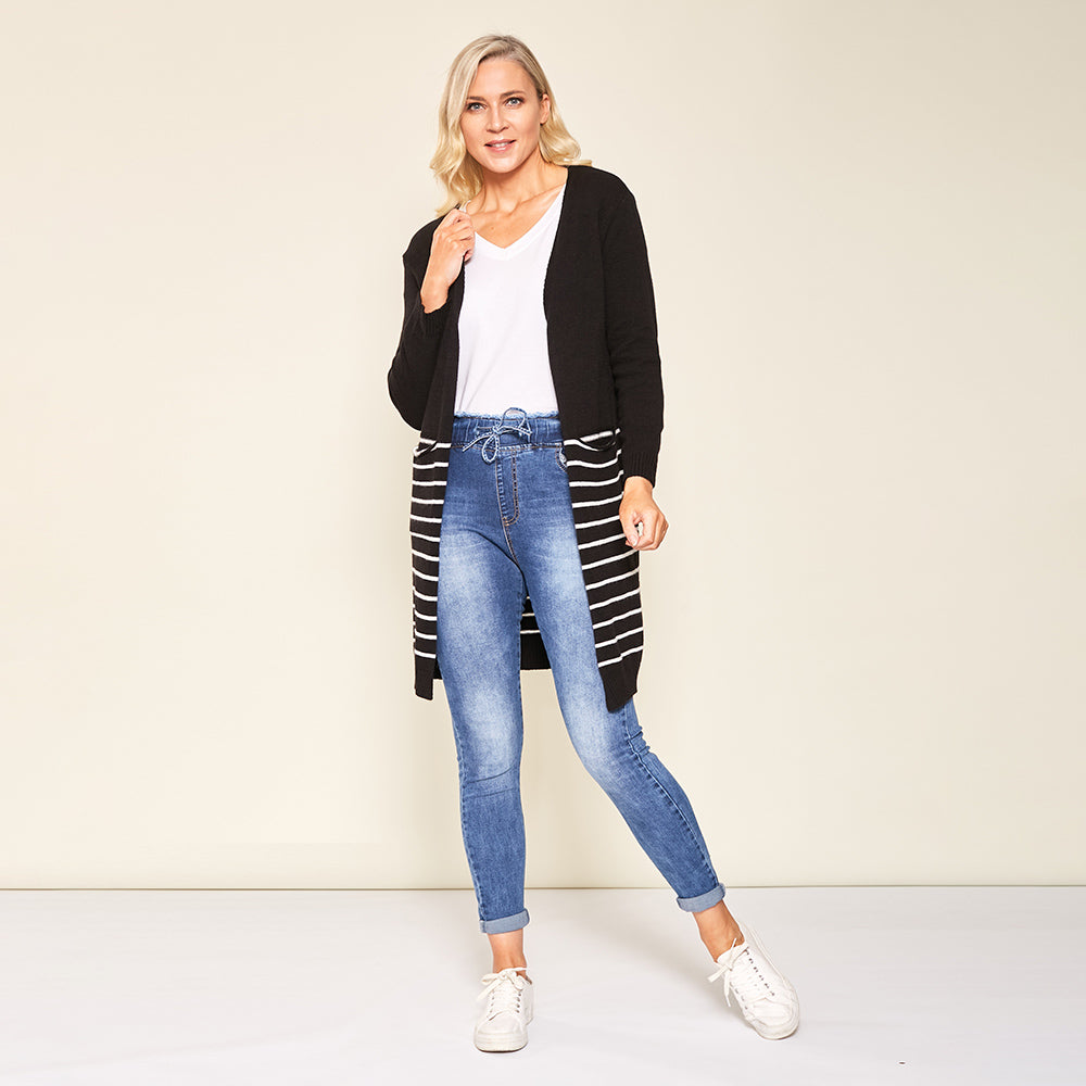 Blaire Cardigan (Black) - The Casual Company