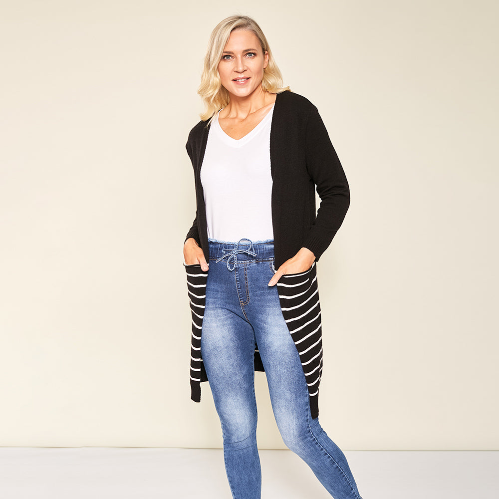 Blaire Cardigan (Black) - The Casual Company