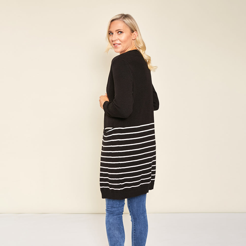 Blaire Cardigan (Black) - The Casual Company