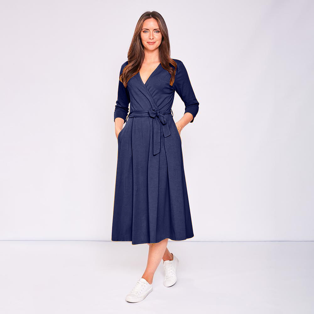 Penny Dress (Navy)