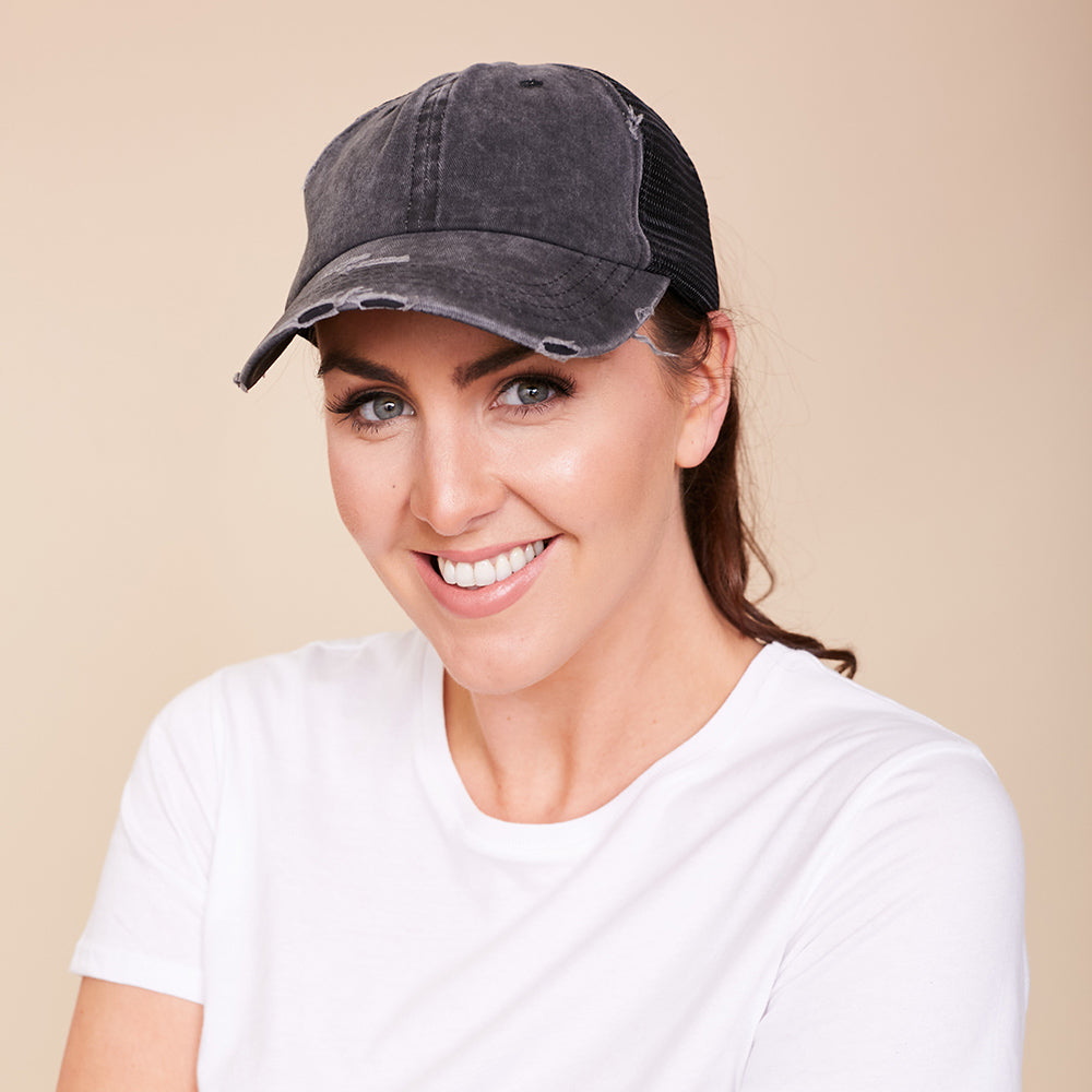 Bali Vintage Hat (Black) - The Casual Company