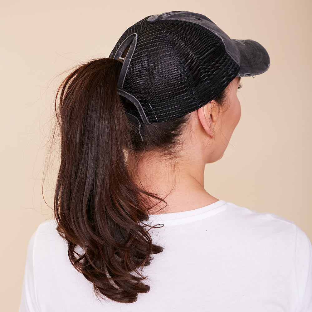 Bali Vintage Hat (Black) - The Casual Company