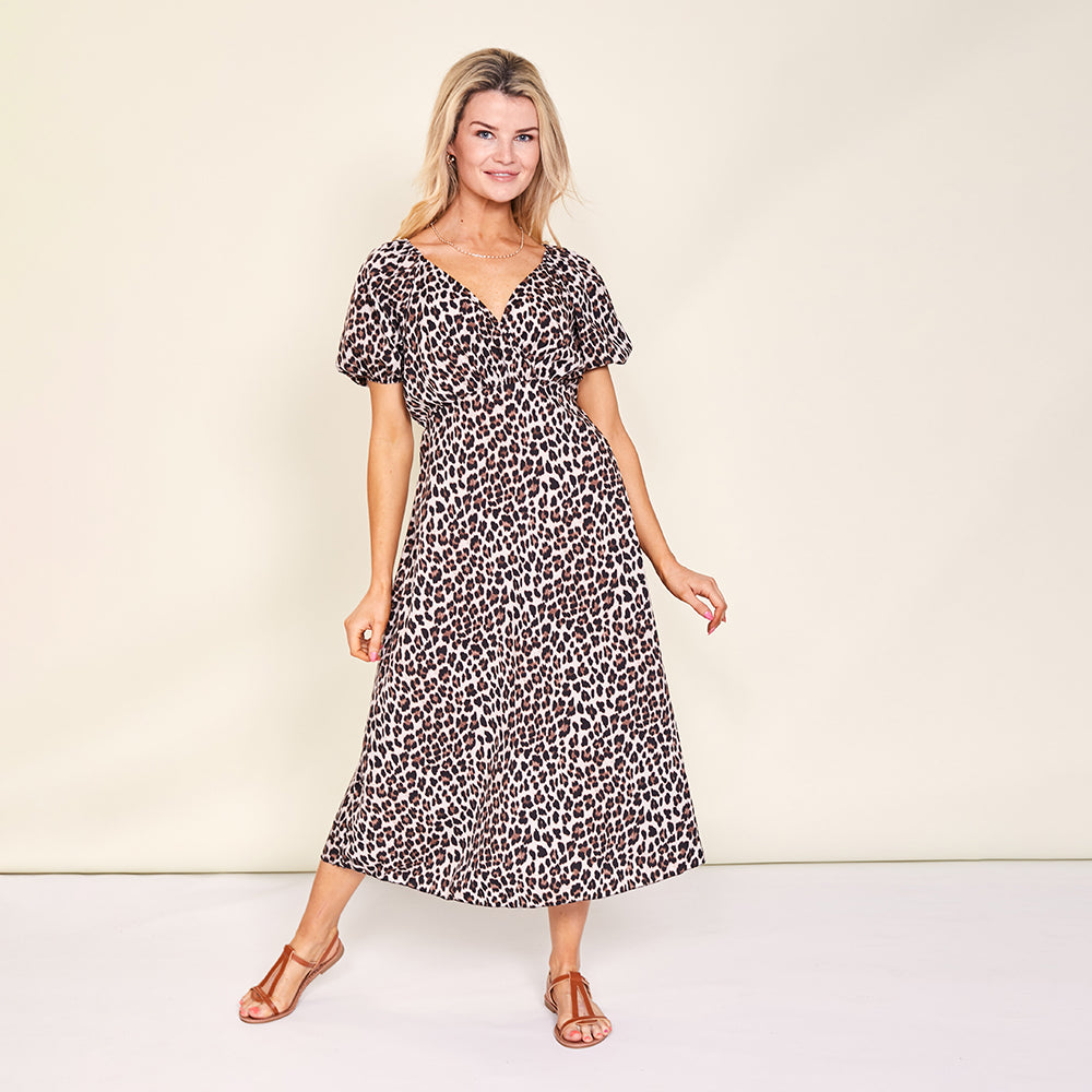 Elva Dress (Leopard)