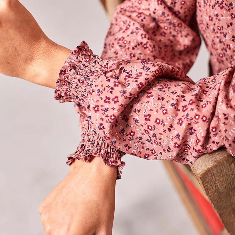 Toni Pink Floral Maxi Dress