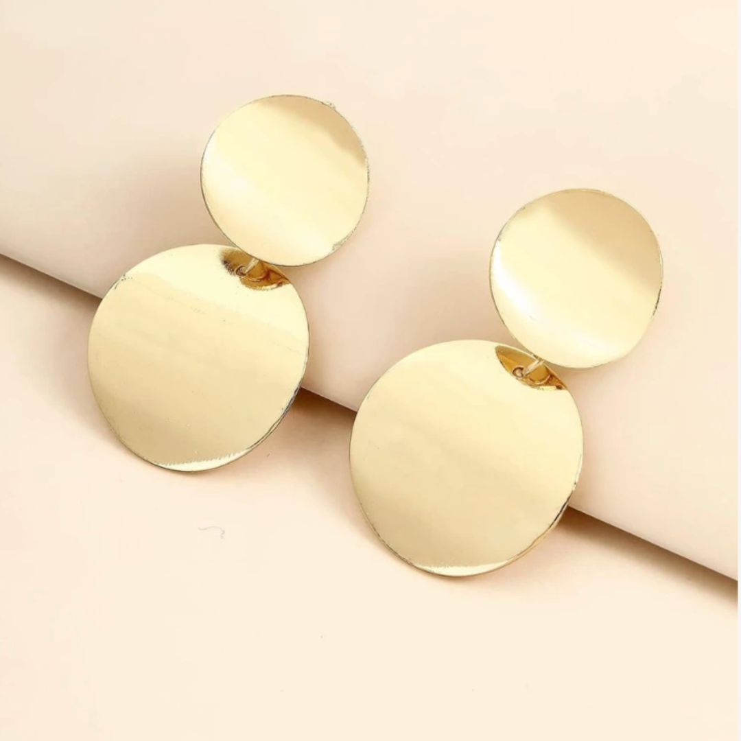 Gold Drop Earring