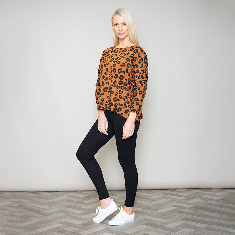 Tina Leopard Jumper