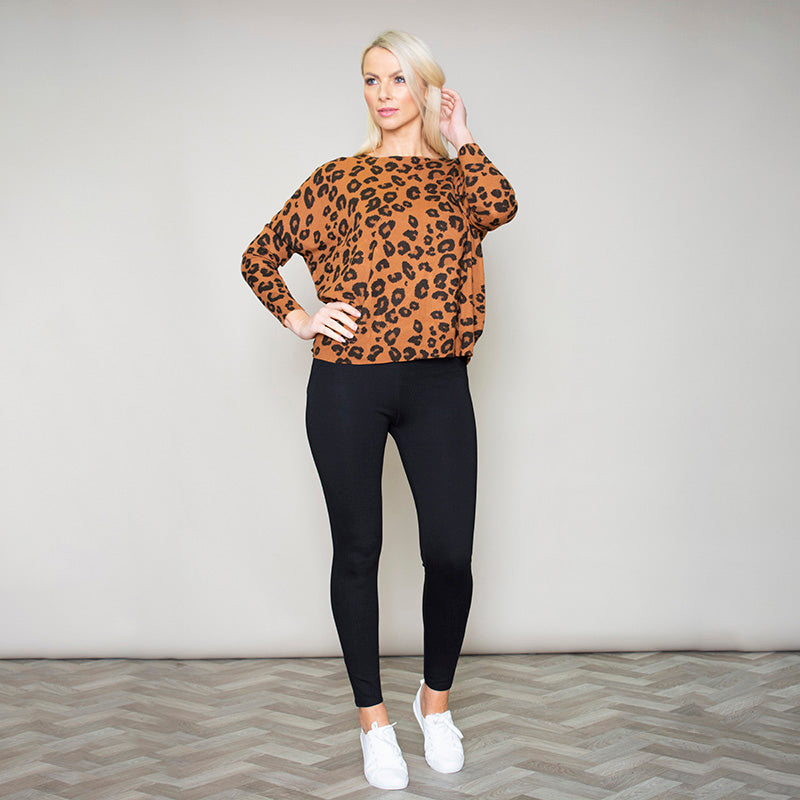 Tina Leopard Jumper