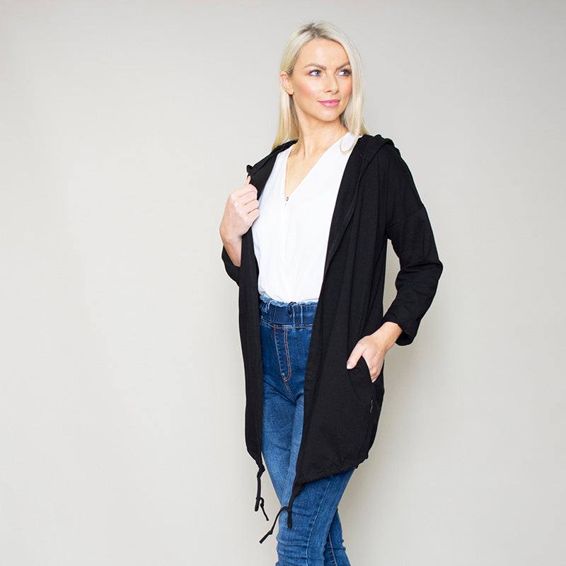 Pippa Parka Hoody (Black)