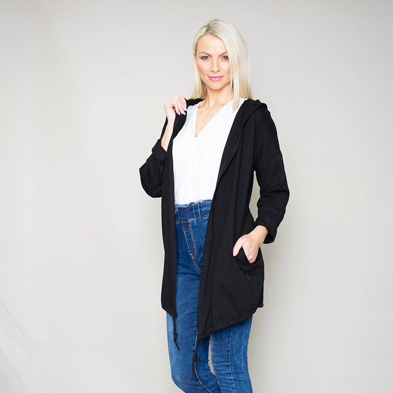 Pippa Parka Hoody (Black)