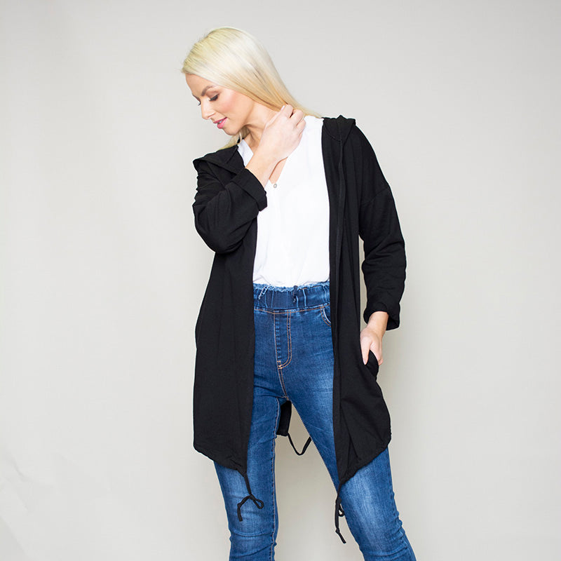 Pippa Parka Hoody (Black)