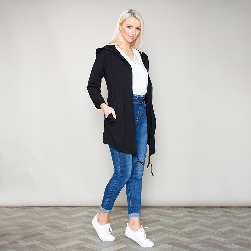Pippa Parka Hoody (Black)