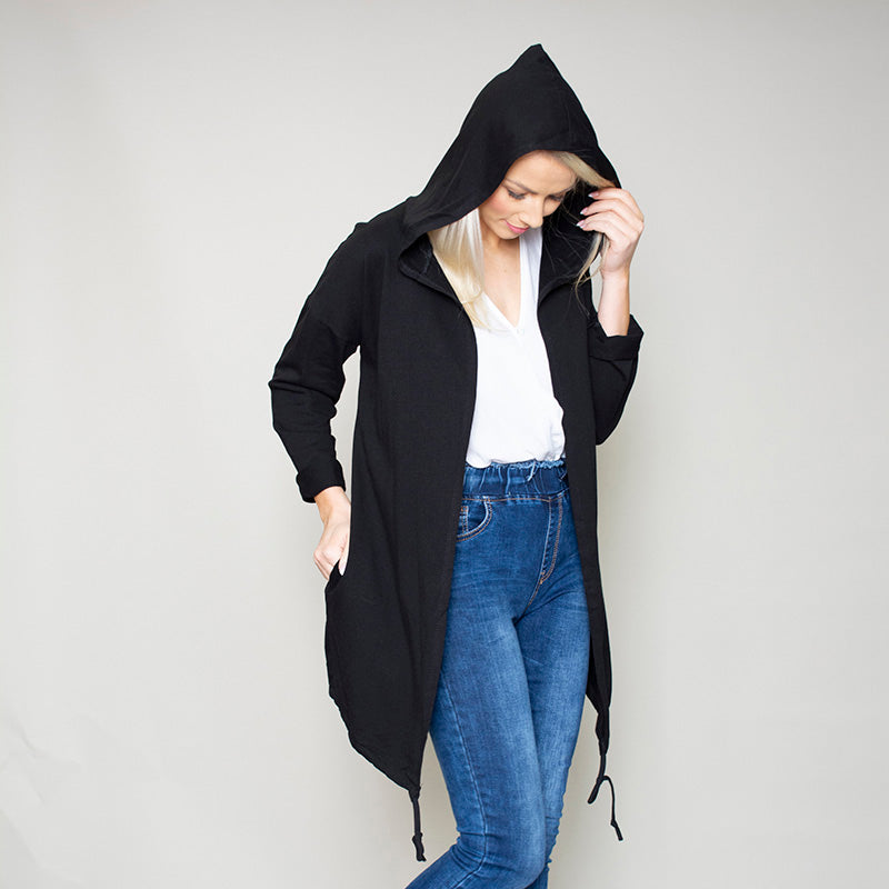 Pippa Parka Hoody (Black)