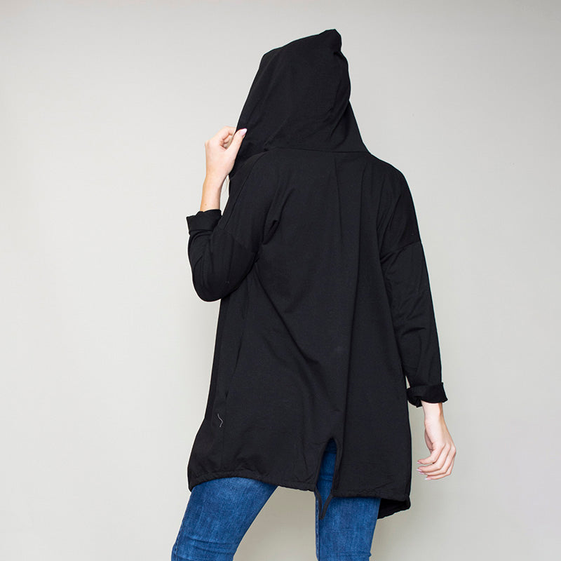 Pippa Parka Hoody (Black)