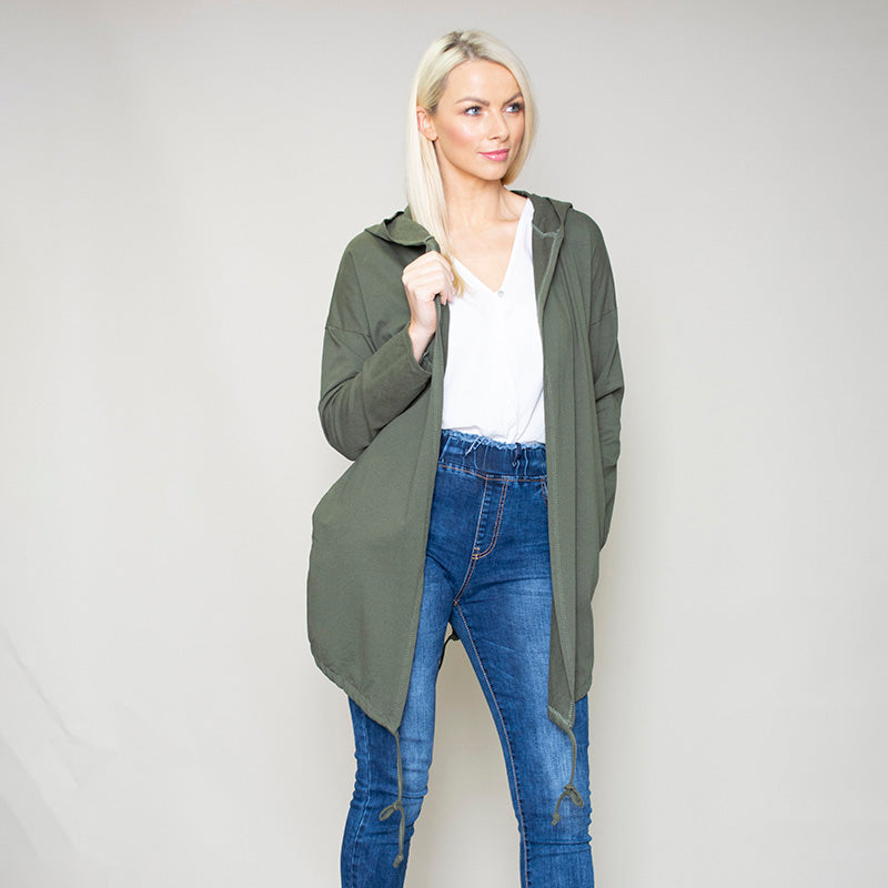 Pippa Parka Hoody (Khaki)