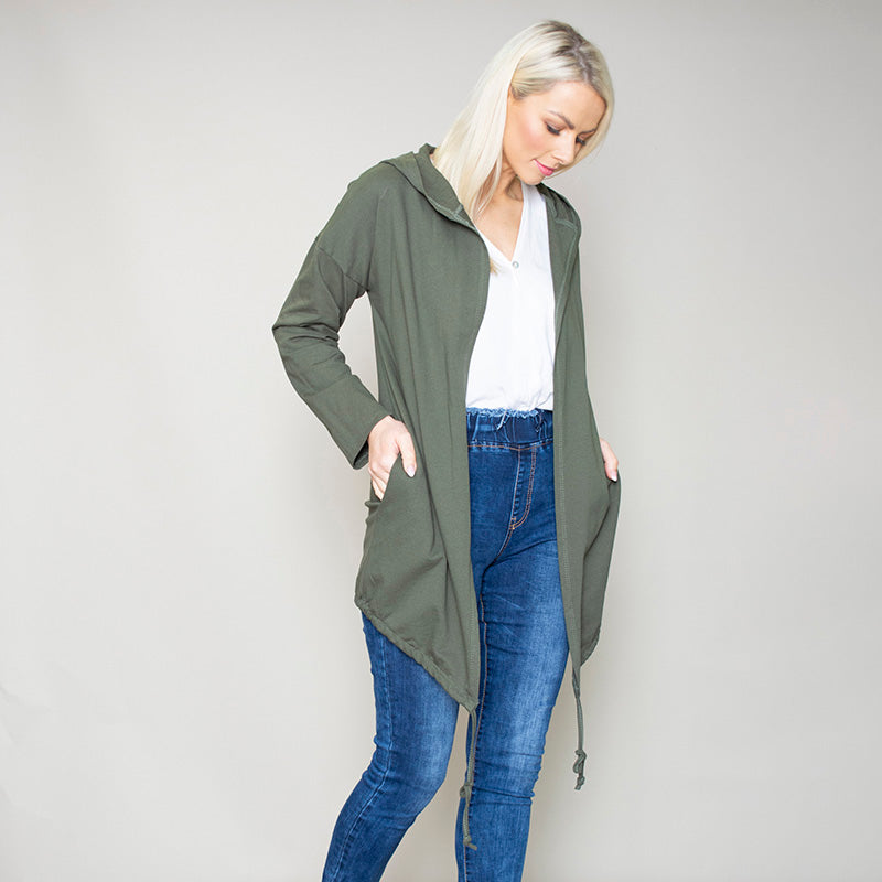 Pippa Parka Hoody (Khaki)