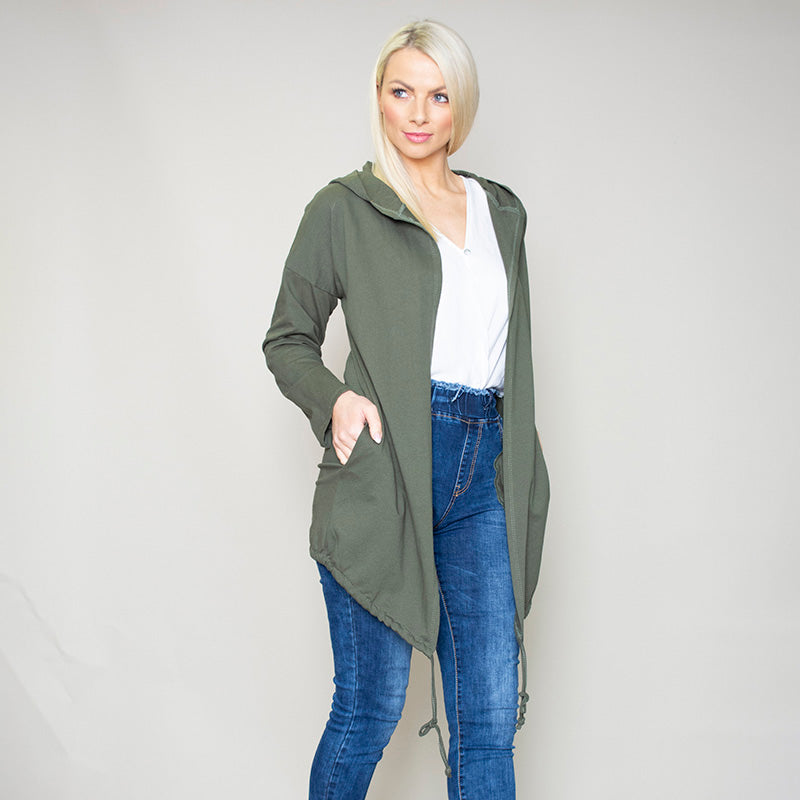Pippa Parka Hoody (Khaki)