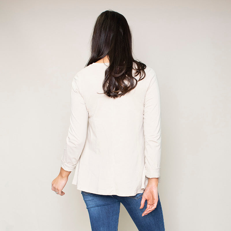 Sofia Swing V-Neck Top (Hazel)