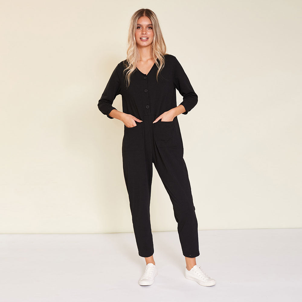 Jodie Jumpsuit (Black)