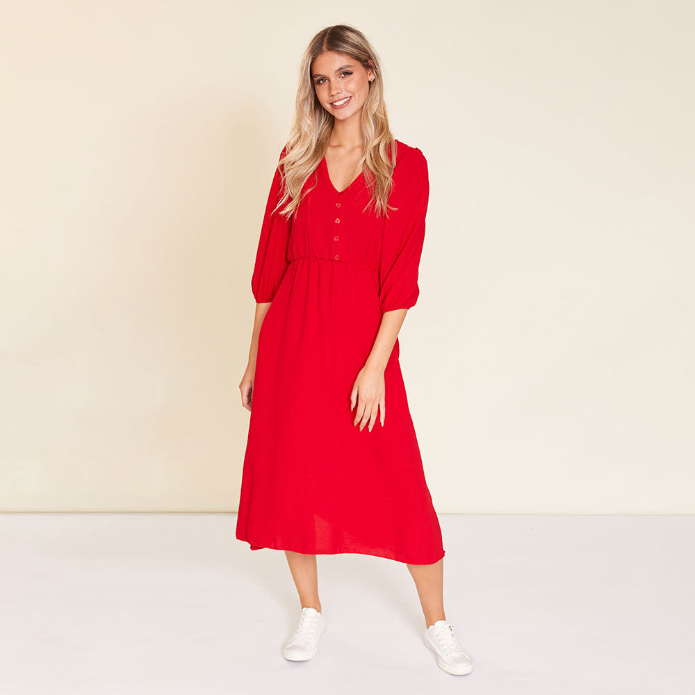 Cindy Dress (Red)