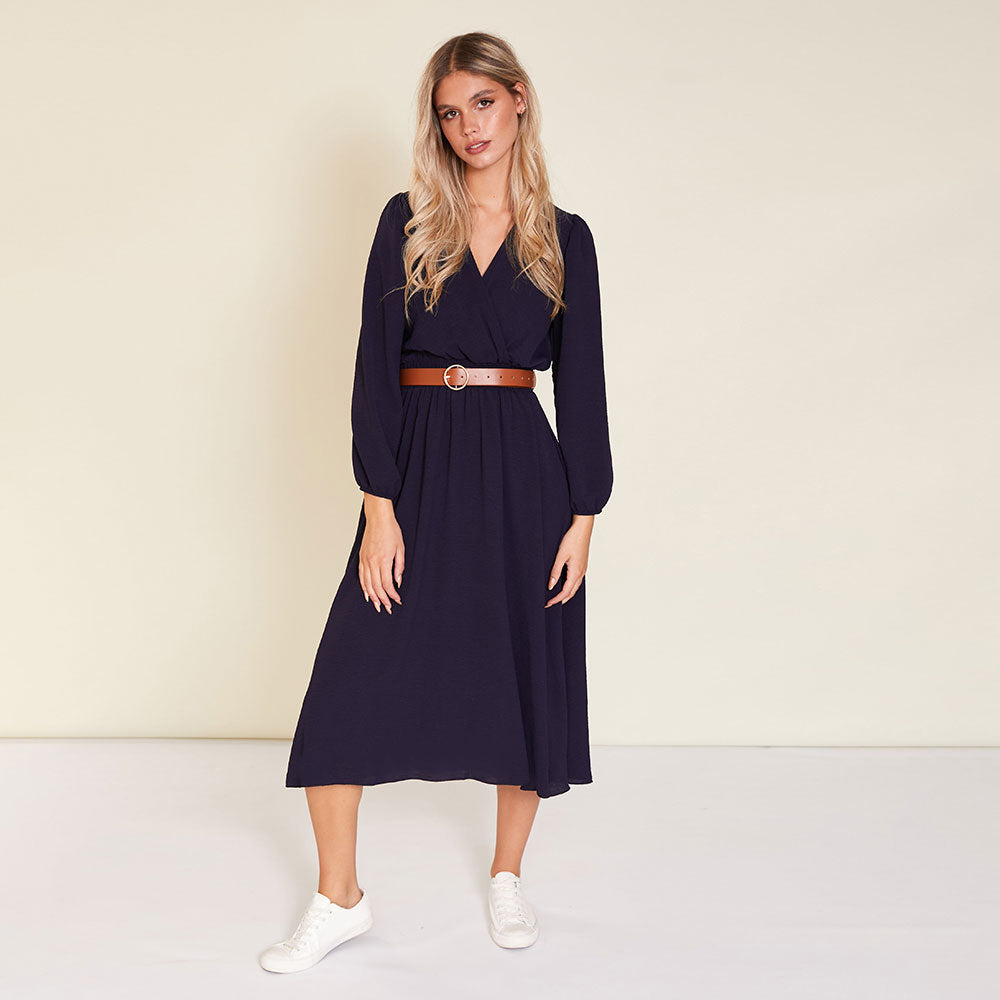 Carrie Dress (Navy)
