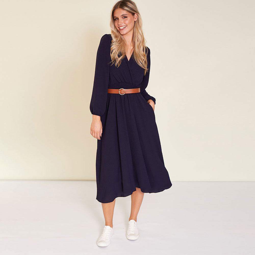 Carrie Dress (Navy)