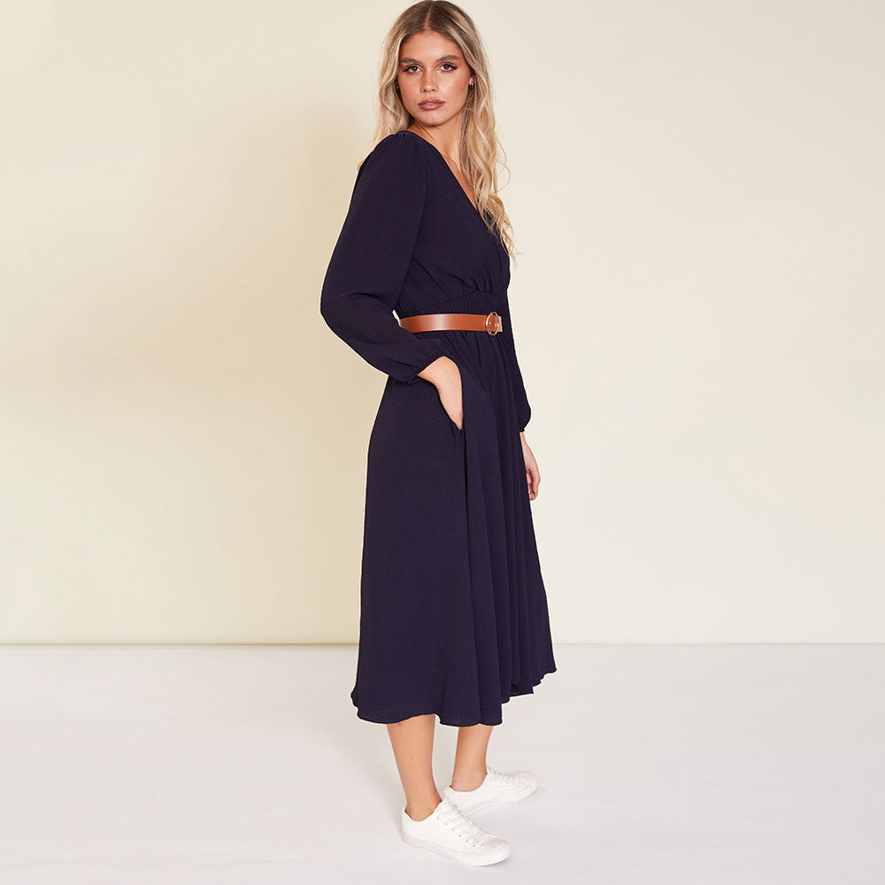 Carrie Dress (Navy)