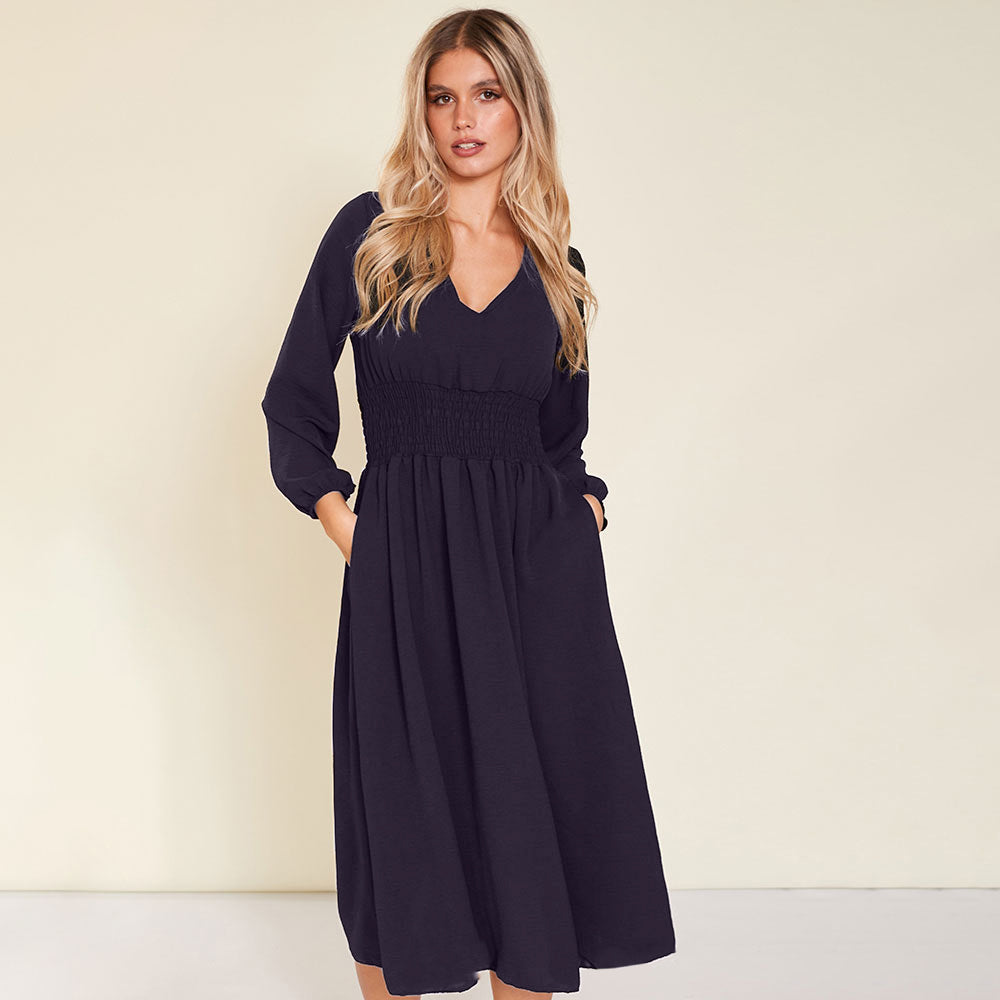 Sasha Dress (Navy)