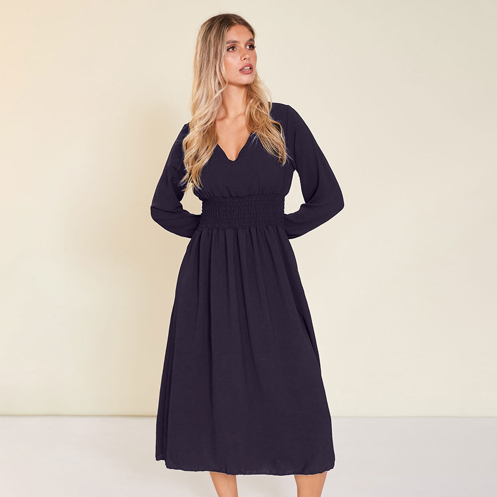Sasha Dress (Navy)