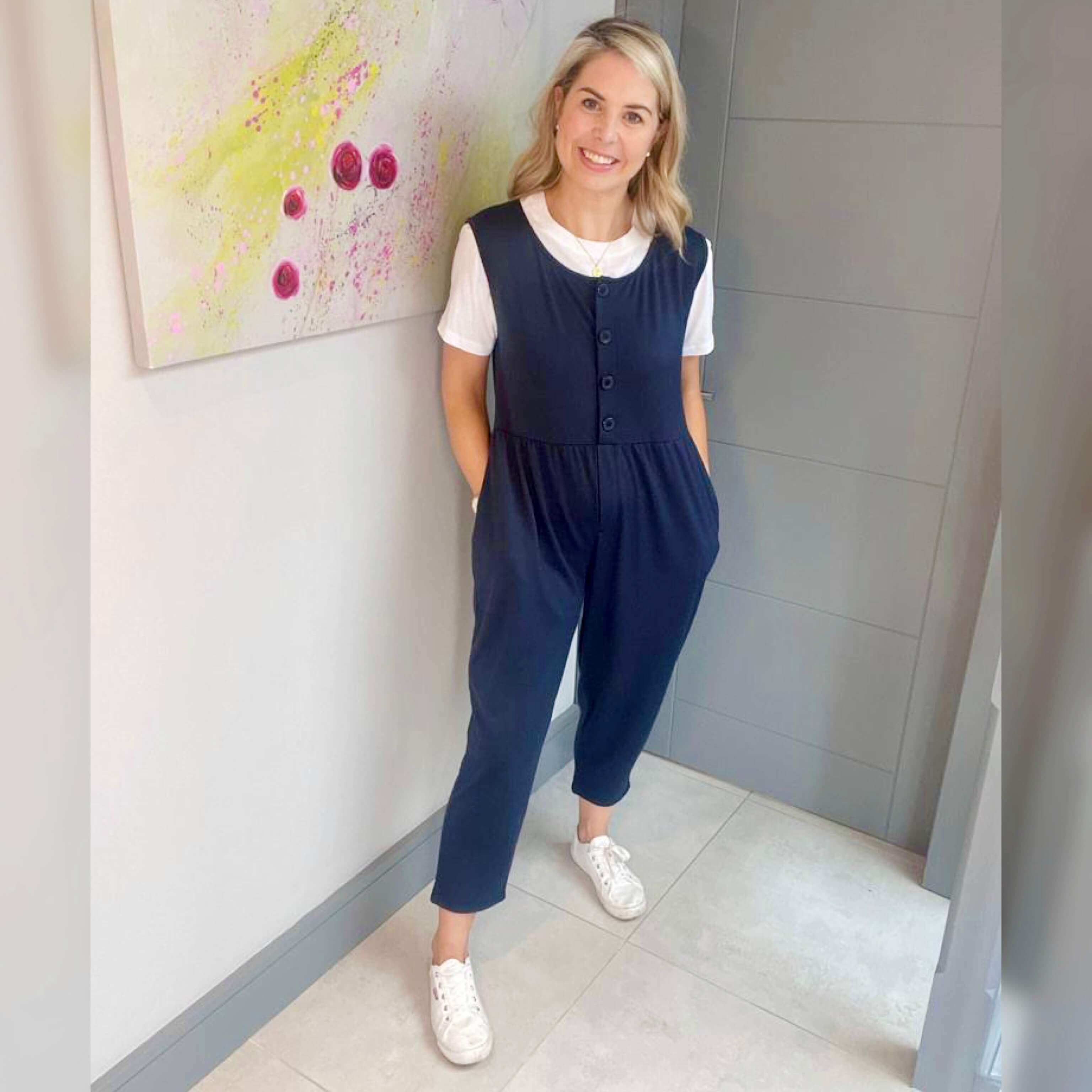 Penny Jumpsuit (Navy)