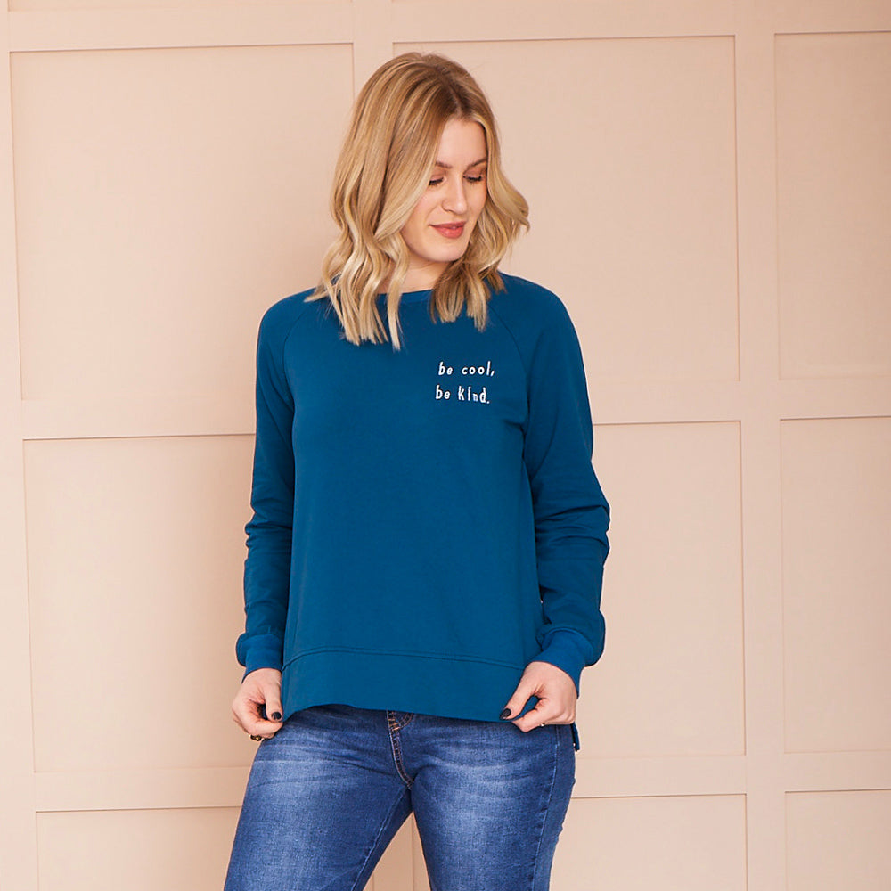 Sienna Jumper (Petrol Blue)