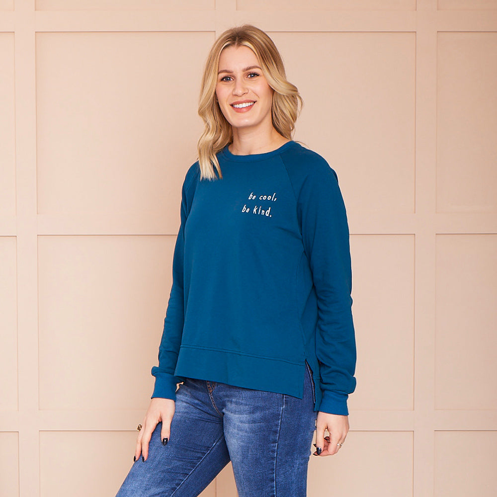 Sienna Jumper (Petrol Blue)