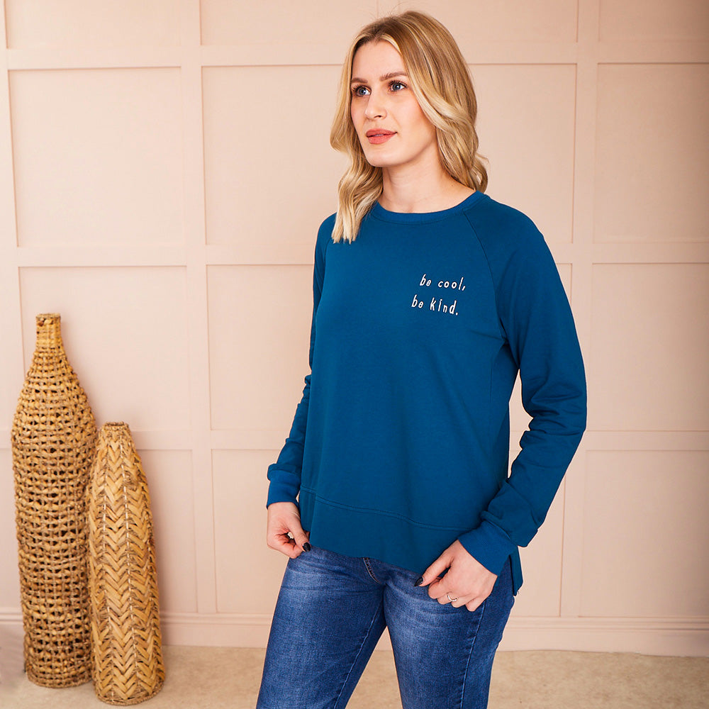 Sienna Jumper (Petrol Blue)